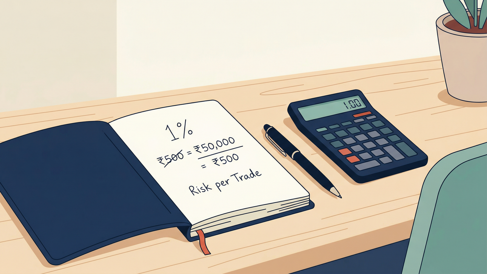 The 1% Rule: a Practical Guide to Risk Management for Indian Retail Traders